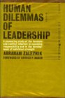 Human Dilemmas of Leadership