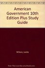 American Government 10th Edition Plus Study Guide