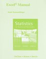 Excel Manual for Statistics for Business and Economics