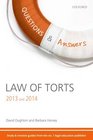 Q  A Revision Guide Law of Torts 2013 and 2014