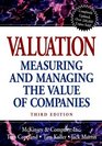 Valuation Measuring and Managing the Value of Companies 3rd Edition