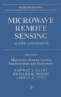 Microwave Remote Sensing Active and Passive Volume I Fundamentals and Radiometry