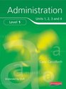 OCR Certificate in Administration Level 1 Student Book