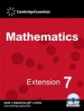 Cambridge Essentials Mathematics Extension 7 Pupil's Book with CDROM No 7
