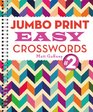 Jumbo Print Easy Crosswords 2