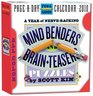 Mind Benders and Brainteasers Puzzles PageADay Calendar 2010