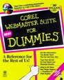 Corel Webmaster Suite for Dummies