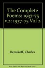 The Complete Poems Vol 2 Poems 193775