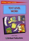 Brilliant Support Activities Text Level Work