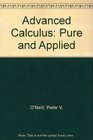 Advanced calculus pure and applied