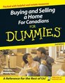Buying and Selling a Home for Canadians for Dummies