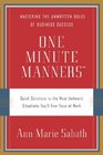 One Minute Manners Quick Solutions to the Most Awkward Situations You'll Ever Face at Work