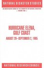 Hurricane Elena Gulf Coast August 29  September 2 1985