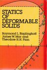 Statics of Deformable Solids