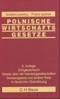 Polnische Wirtschaftsgesetze