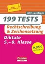 199 Tests Deutsch  Rechtschreibung und Zeichensetzung