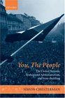 You the People The United Nations Transitional Administration and StateBuilding