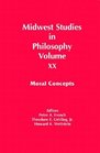 Midwest Studies in Philosophy Moral Concepts