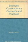 Business Contemporary Concepts and Practices