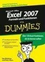 Excel 2007 Formeln Und Funktionen Fur Dummies