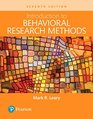 Introduction to Behavioral Research Methods Books a la Carte