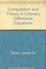 Computation and Theory in Ordinary Differential Equations