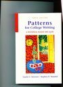 Patterns for College Writing A High School Hardcover Edition