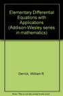 Elementary Differential Equations With Applications