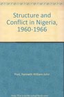 Structure and Conflict in Nigeria 19601965