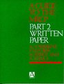 A Guide to the Mrcp Part 2 Written Paper / Anthony N Warrens  Et Al  With Additional Material from Shaun McGee R Campbell Tait