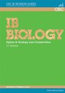 IB Biology  Option G Ecology and Conservation Standard and Higher Level