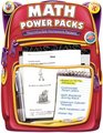 Math Power Packs Grade K Reproducible Homework Packets