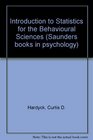 Introduction to Statistics for the Behavioural Sciences
