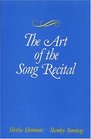 The Art of the Song Recital