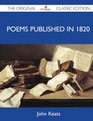 Poems Published in 1820  The Original Classic Edition