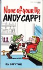 None of Your Lip Andy Capp