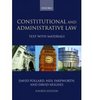 Constitutional and Administrative Law  Text and Materials