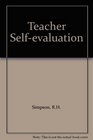 Teacher SelfEvaluation