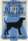 What You Need to Know to Show Your Dog