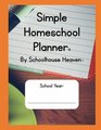Simple Homeschool Planner