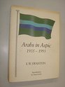 ARABS IN ASPIC 19351993