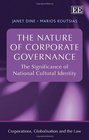 The Nature of Corporate Governance The Significance of National Cultural Identity