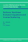 Solitons Nonlinear Evolution Equations and Inverse Scattering