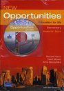 Opportunities Elementary Student Book Pack WITH Opportunities Global Elementary Students' Book AND Opportunities DVD