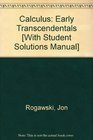 Calculus Combo  Early Transcendentals  Student's Solutions Manual
