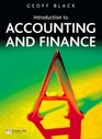 Introduction To Accounting And Finance