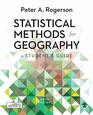 Statistical Methods for Geography A Students Guide