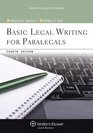 Basic Legal Writing for Paralegals Fourth Edition