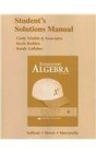 Student Solutions Manual  for Elementary Algebra