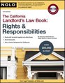 California Landlord's Law Book Rights  Responsibilities